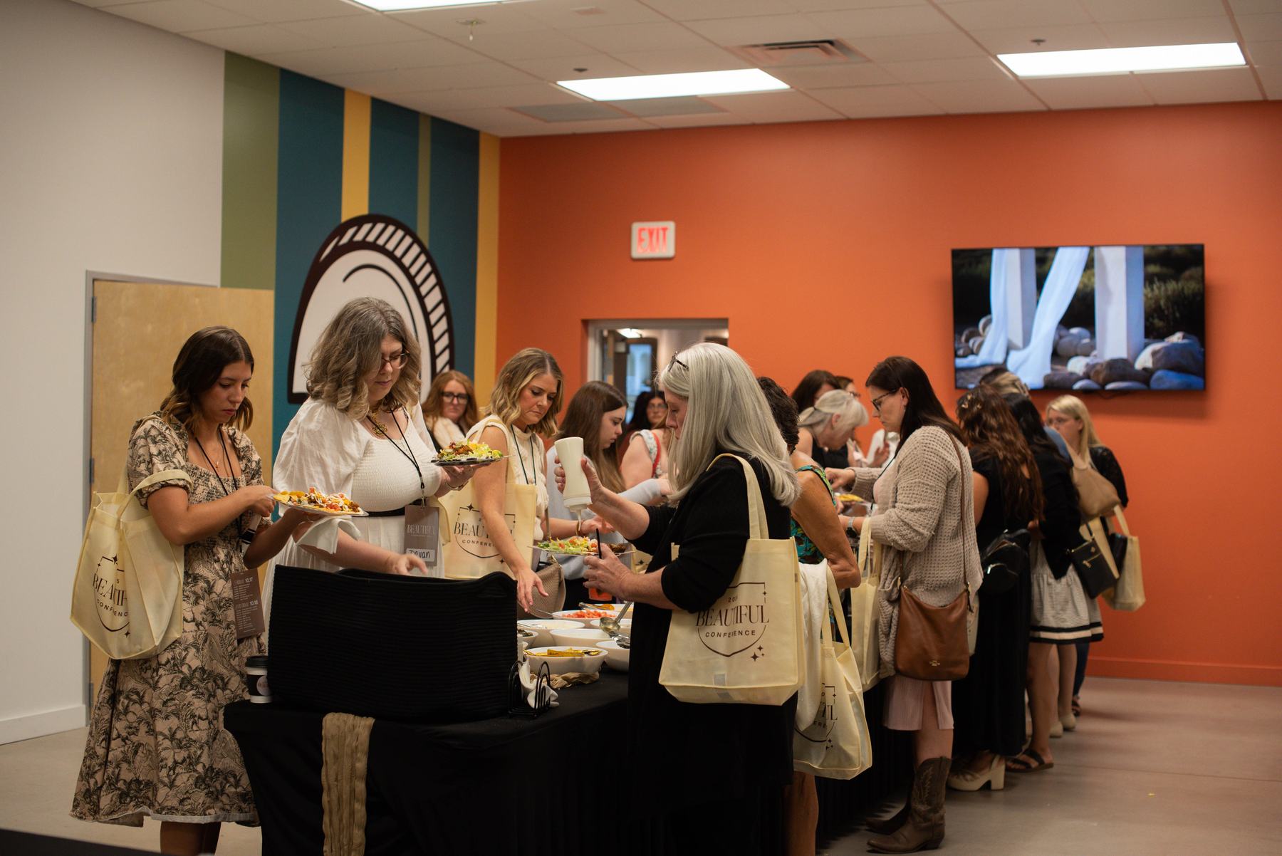 Corporate catering at an event in Tempe, Arizona